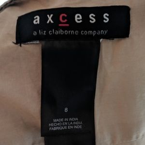 Jupe Courte Formelle Stretch Femme Liz Claiborne - Taille 14, Gris, 25 Pouces, Neuf